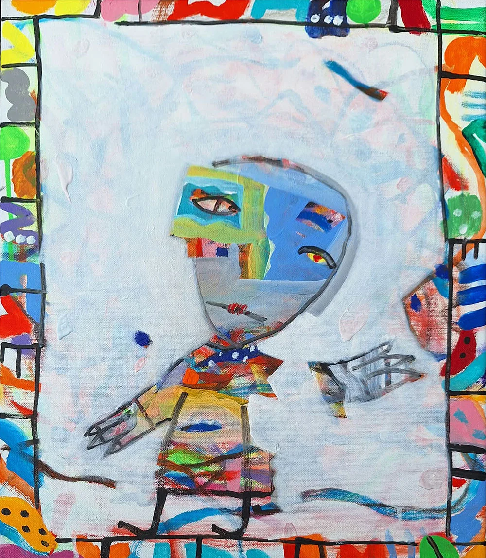 Werk von Anselm Glück aus der Sammlung Gegenhuber