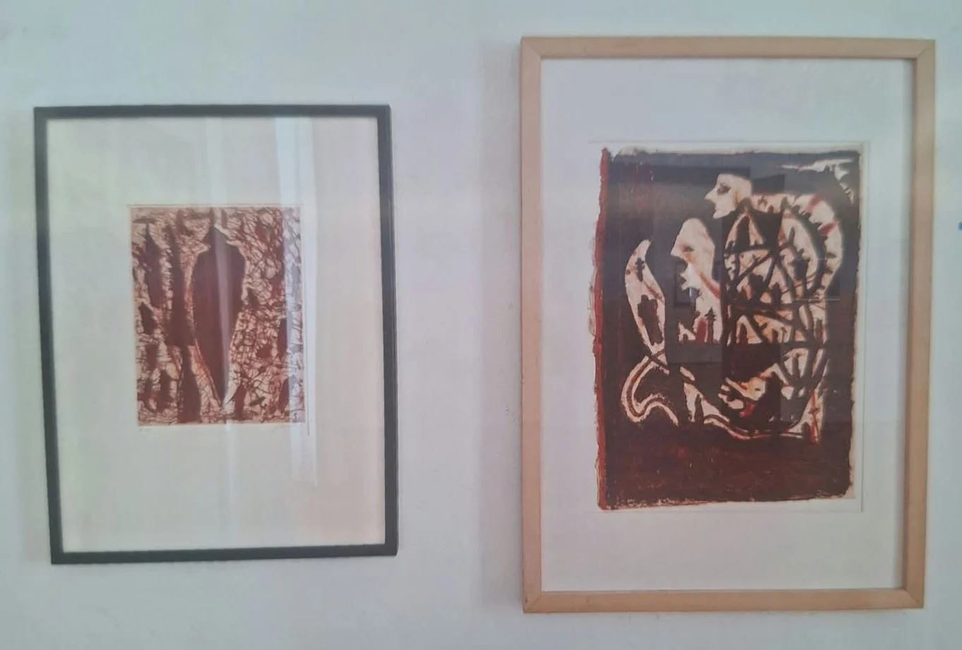 Werk von Gunter Damisch aus der Sammlung Gegenhuber