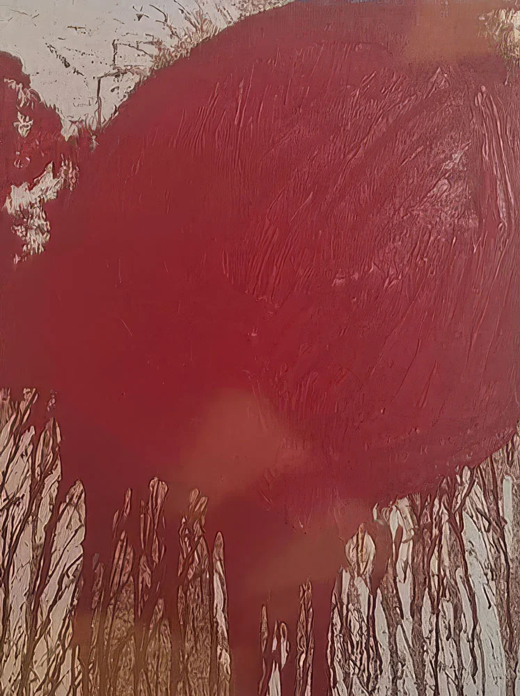 Werk von Hermann Nitsch aus der Sammlung Gegenhuber